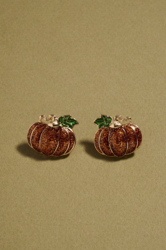 Pumpkin Earrings