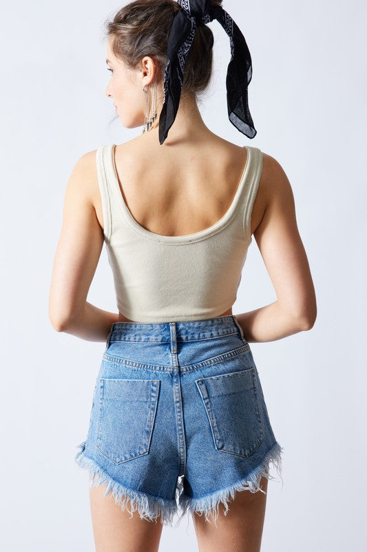 Del Sol Denim Shorts