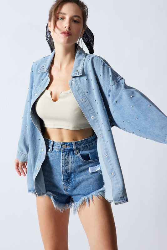 Del Sol Denim Shorts