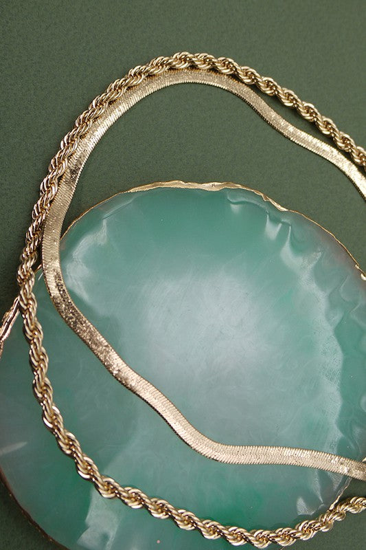 Golden Layered Necklace
