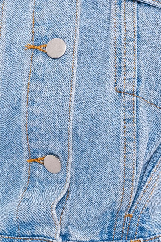 Marley Denim Romper