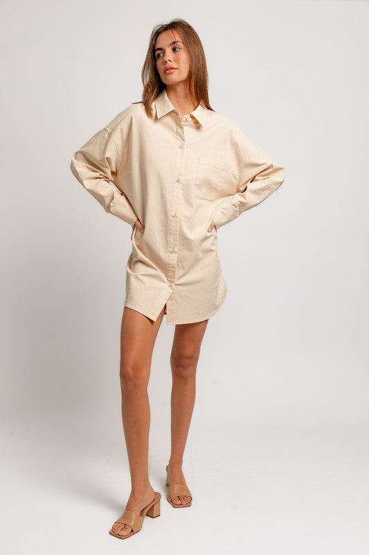 Ex- Boyfriend Shirt Dress