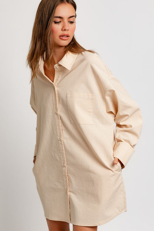 Ex- Boyfriend Shirt Dress
