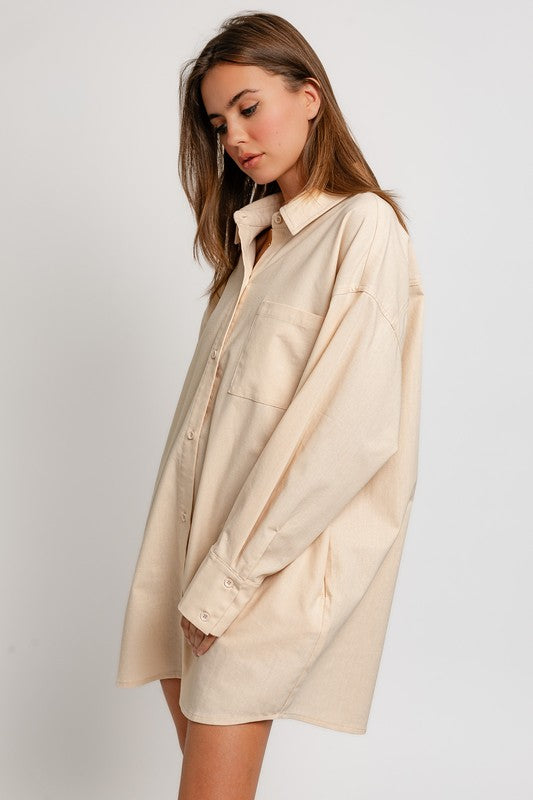 Ex- Boyfriend Shirt Dress