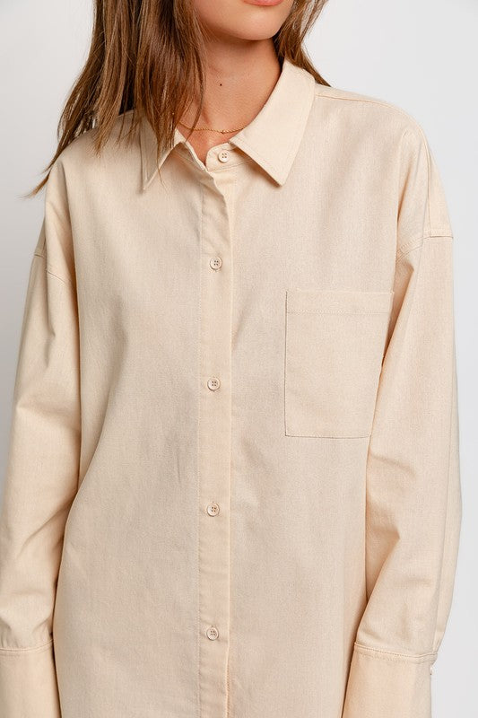 Ex- Boyfriend Shirt Dress