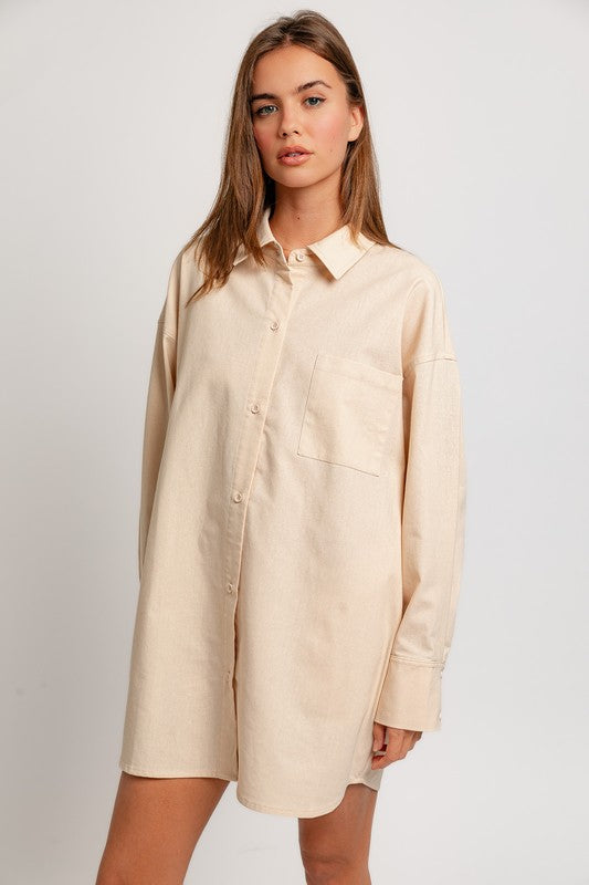 Ex- Boyfriend Shirt Dress