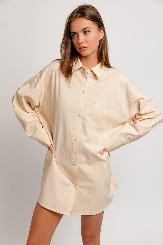 Ex- Boyfriend Shirt Dress