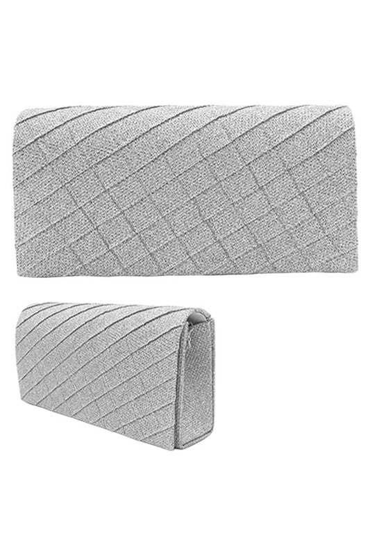 Quilted sparkly purse