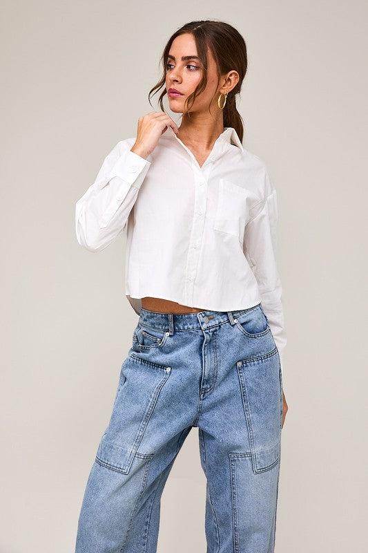 Long sleeve button down