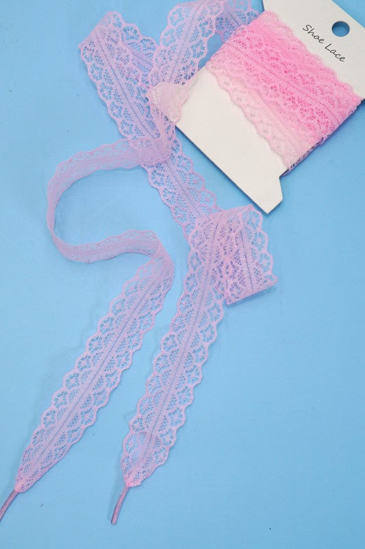 Lace shoe laces