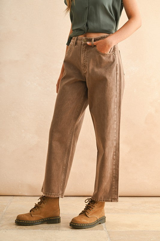 Faded Denim Jeans