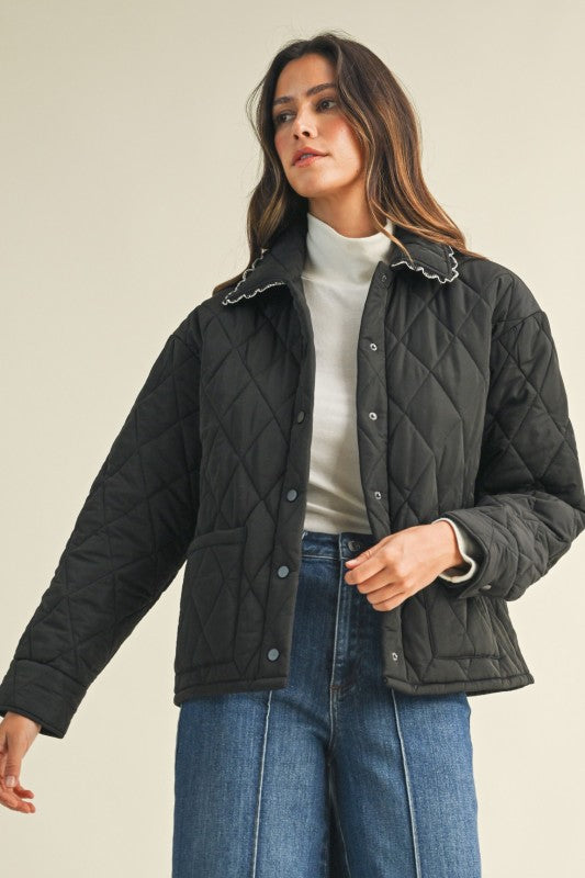 Quinton Quilted Coat