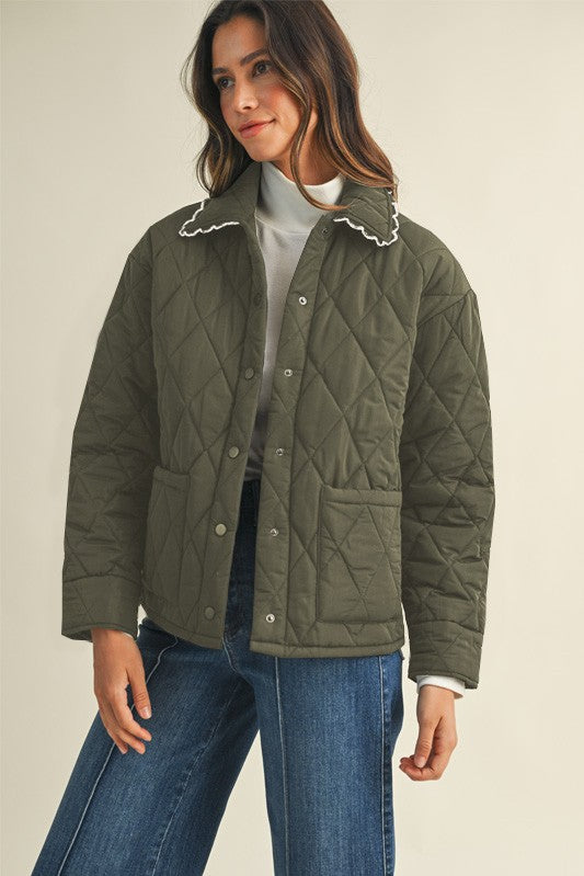 Quinton Quilted Coat