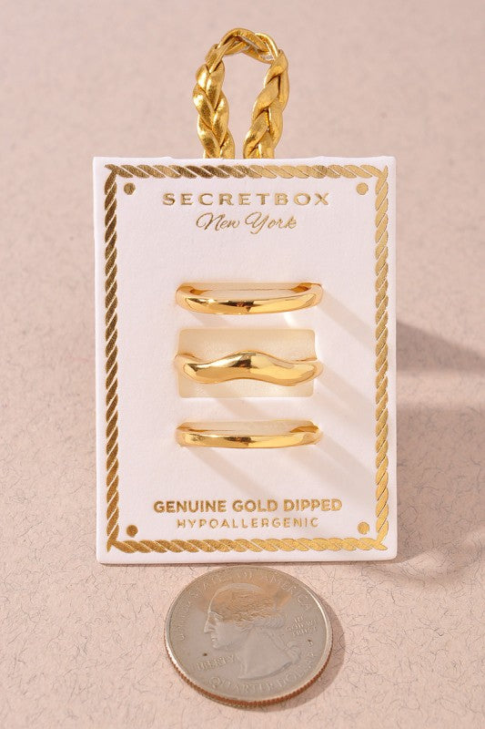 Three Piece Ring Set