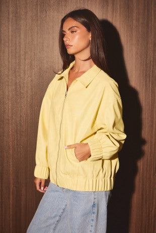 Lemon Haze Bomber Jacket