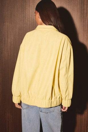 Lemon Haze Bomber Jacket