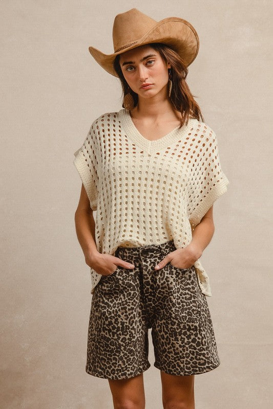Leopard Shorts
