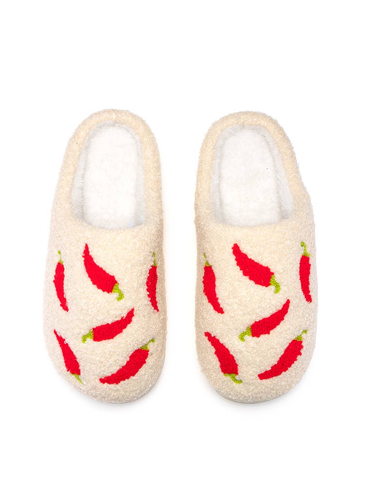 Chili Pepper Slippers