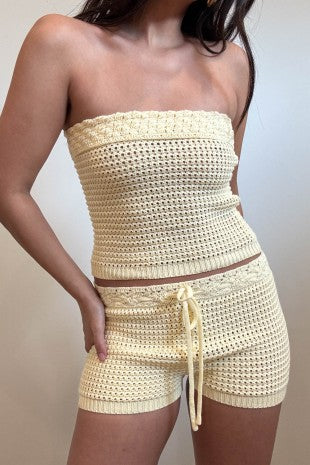 Butter Crochet Tube Top