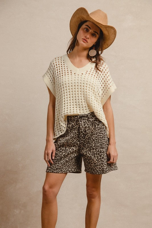 Leopard Shorts