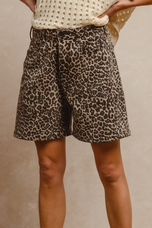 Leopard Shorts