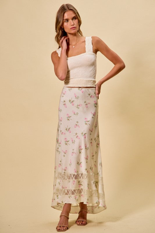Ivory Maxi Skirt