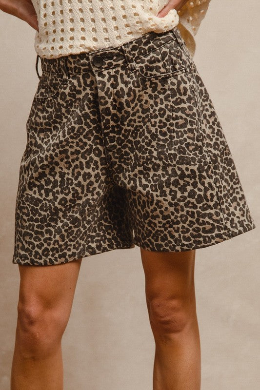 Leopard Shorts