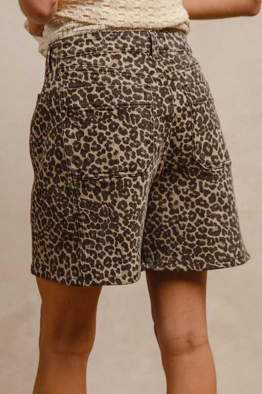 Leopard Shorts