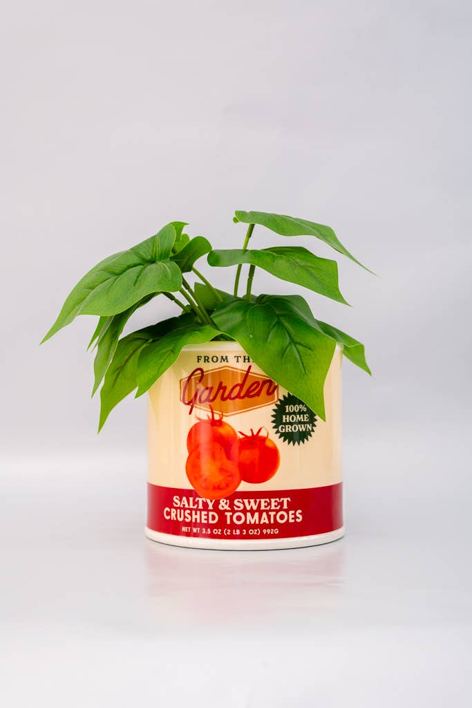 Tomato Can Ceramic Vase