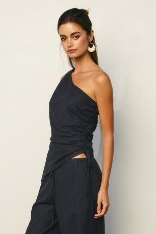 Overboard One-Shoulder Top
