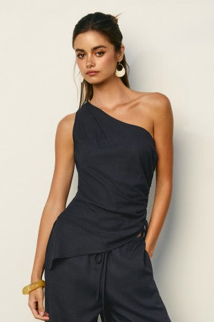 Overboard One-Shoulder Top