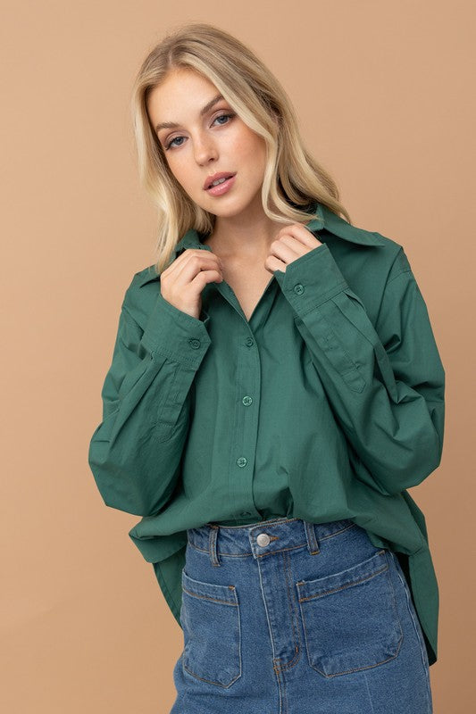Natasha Button Down