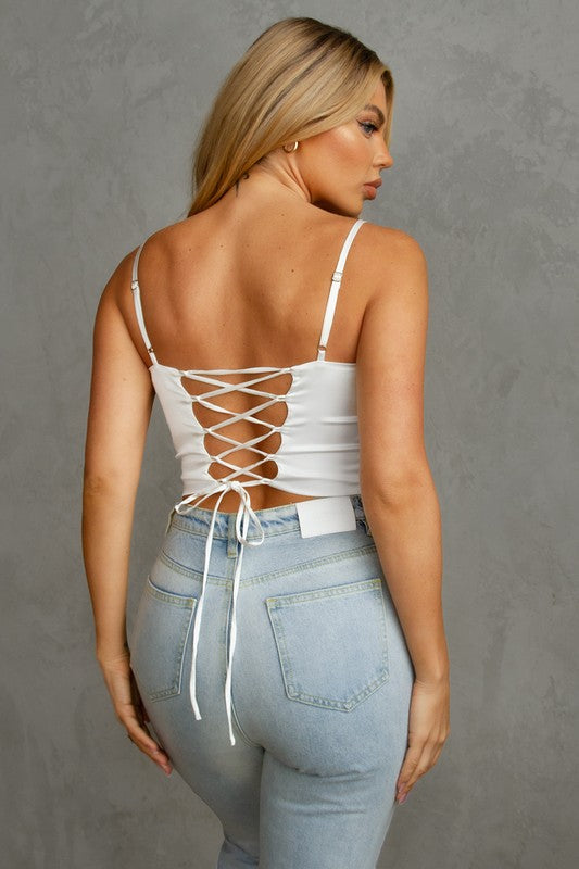 Ariana Satin Tank