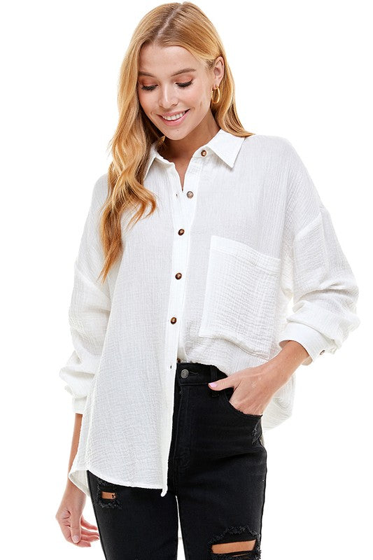 Seaside Button Down