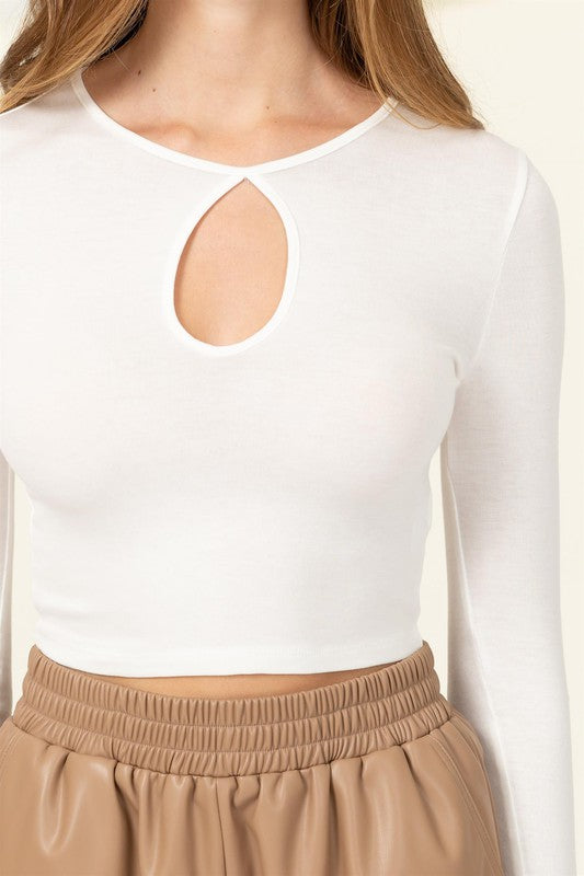 Rochelle Long Sleeve Crop Top